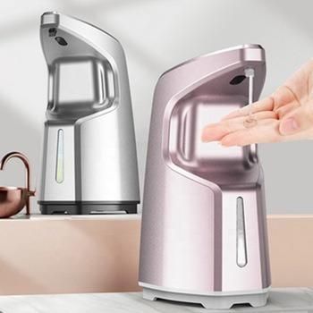 battery Operated Desktop 450ml Automatic in Liquid Gel Soap Dispenser with Sanitizer