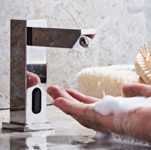 Hotel Fittings Chrome Bathroom Sensor Automatic Soap Dispenser Gel Sterilizer Soap Dispenser