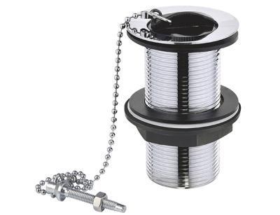 Exported UK Bathroom Basin Drain Plug with Chain Basin Waste Sink Drainer (NDUK004)