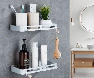 Bathroom Hole-Free Wall Hanging Triangle Storage Rack