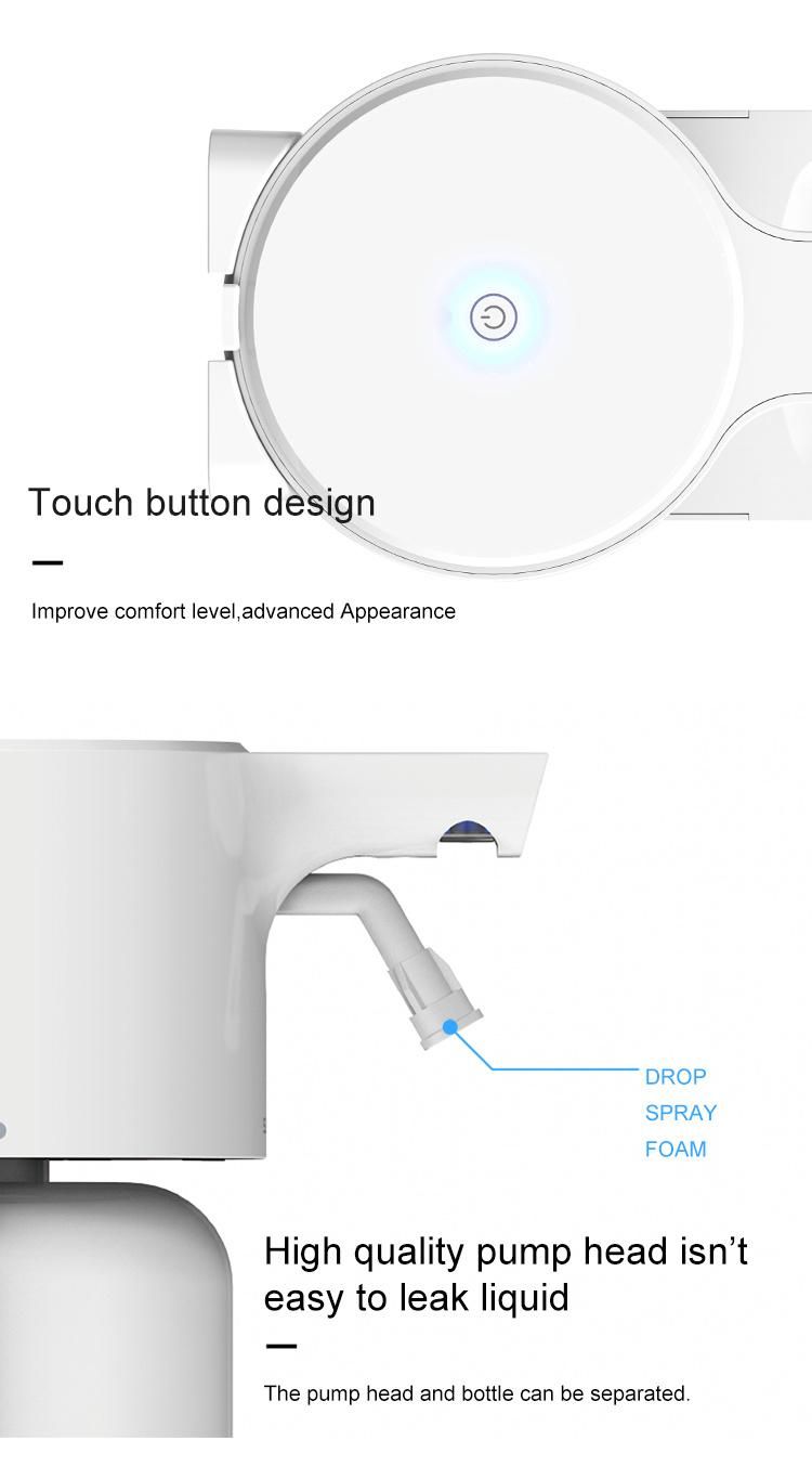 Saige 1200ml Wall Mounted Touchless Automatic Hand Sanitizer Soap Dispenser