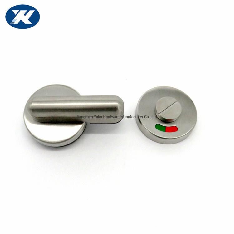 Toilet Cubicle Partition Indicator Stainless Steel Red Green Door Indicator