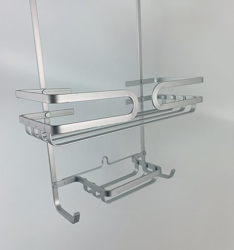 Bathroom Accessories Storage Shelving Rack Aluminium Shower Caddy