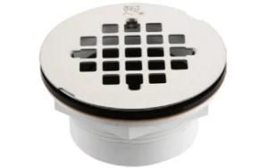 Plastic Quick Caulking Shower Drain, Fit &gt;2&quot; Dwv Pipe, Cupc