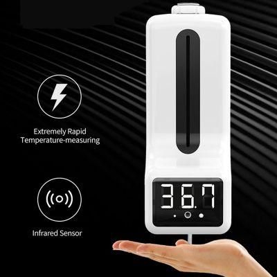 High Efficient Sensor K9 Hand Clean Machine Automatic Rapid Temperature Measurement Hand Sanitizer Dispenser Without Touch