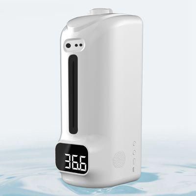 High Quality K9 Full Automatic Sensor Dispenser Temperature UV Disinfection Hand Sanitizer Sterilizer Machine Liquid/Foam Soap Dispenser