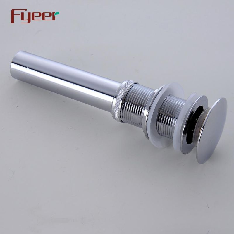 Fyeer Brass Pop up Drain Without Overflow