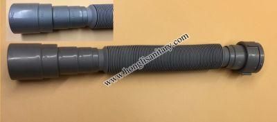 51007 Gray Extensible Siphon Tube for Basin Drainer, Sink Waste