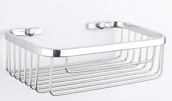 Stainless Steel Bathroom Shower Corner Rack Wall Mounted Satin Shower Shelf