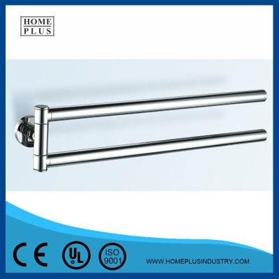 Wall Mounted Best Sales Bathroom Double Towel Holder 304 Stainless Steel