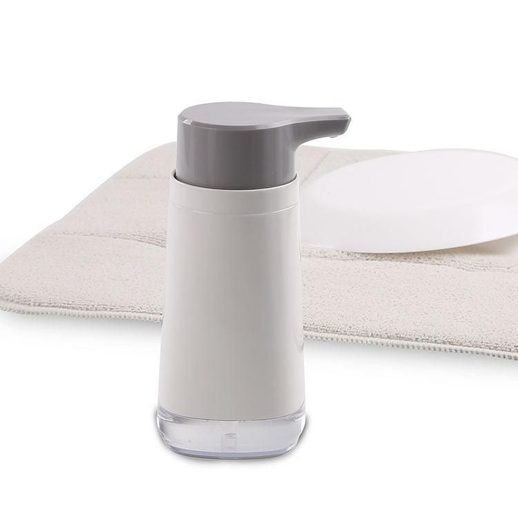 China Manufacturer High Quality Kitchen 300ml Manual Plastic Liquid Soap Dispensers Bottle