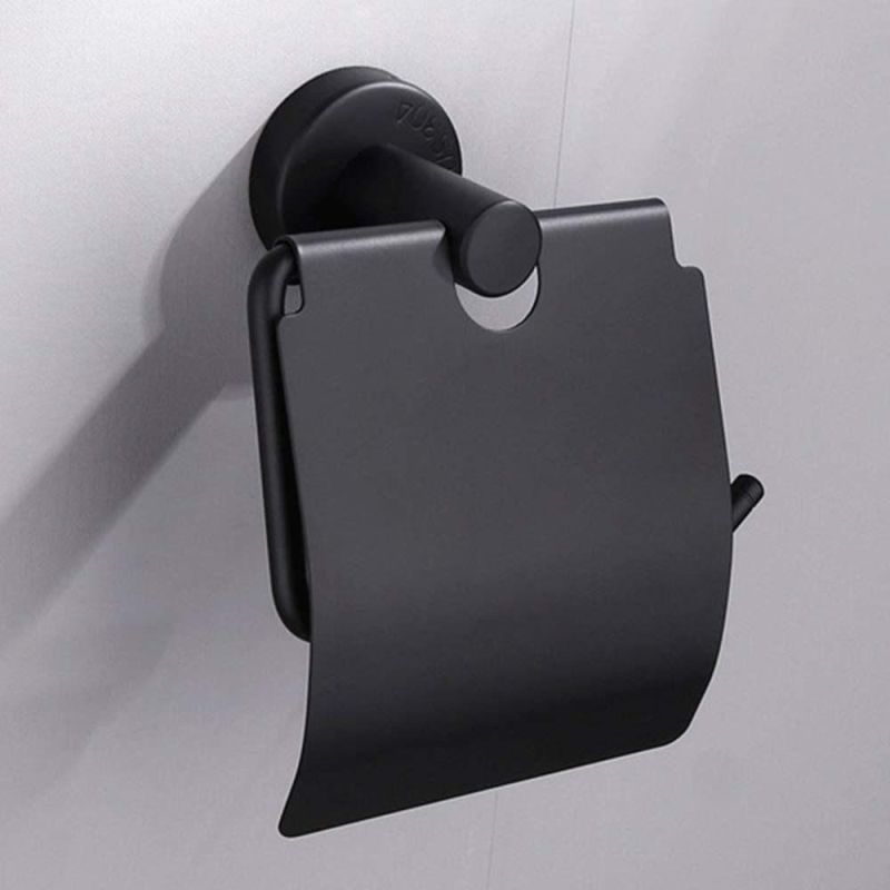 Toilet Paper Holder with Cover Tissue Roll Holder (Z61608)