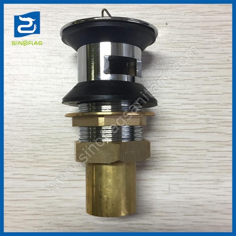 Chile Popular Bathroom Brass Siphon Pull out Plug Basin Drain