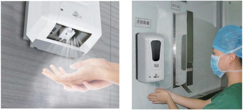 Hand Sanitizer Dispenser with Stand-Spray