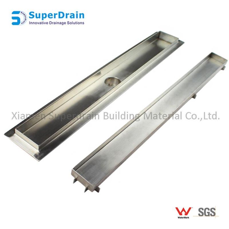 Stainless Steel Linear Drainage Floor Drain for Factory Workshop