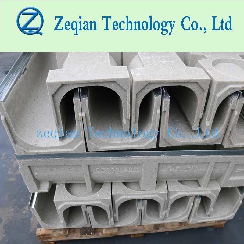 Polymer Drain Trench Channel, Shower Drain with Sloting Cover