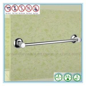 Stainless Steel Towel Rail Bar with Suction Cup Over Door