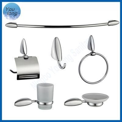 6PCS Bathroom Hardware Set Towel Bar Holder Hook Bathroom Accessories Set