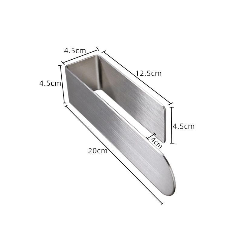 Strange Double Sides Tape Household Space Towel Rack for Bathroom Towel Bar Self Adhesive Towel Hanger