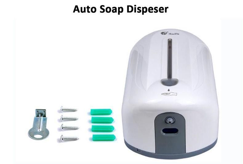 1100ml Large Capacity Hands Free Sensor Wall Mounted Automatic Auto Liquid Dispenser Hand Soap Dispenser