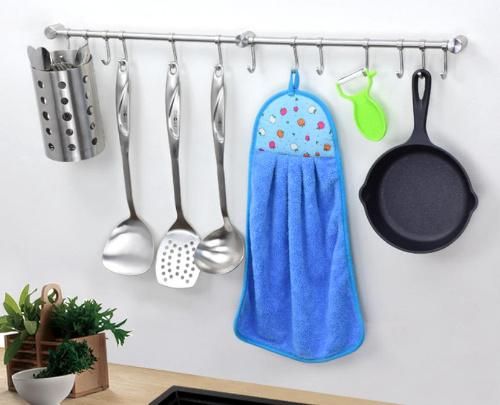 Stainless Steel Coat Hook Rack for Wall