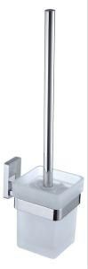 Brass Square Toilet Brush Holder