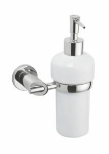 Wall Mounted Bathroom Accessories Liquid Soap Dispenser with Glass 3032