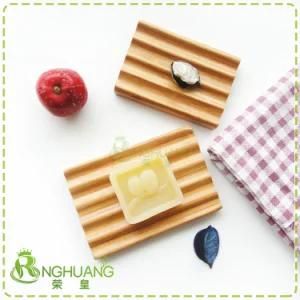 Eco- Friendly Bamboo /Wood Square Soap Dish Holder with The Best Price 025