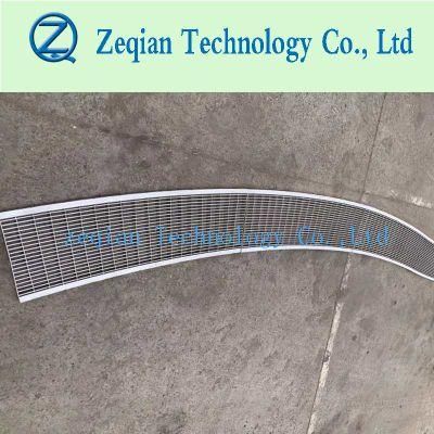 Stainless Steel Wedge Wire for U-Shaped Drain Trench Channel