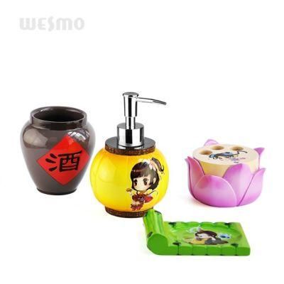 Cute Polyresin Bathroom Accessories