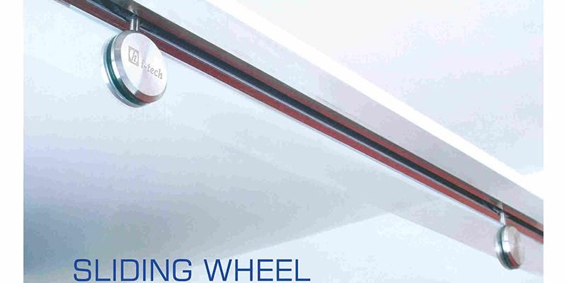 Hi-626f Hot Sale Hanging Steel Sliding Wooden Door Wheels