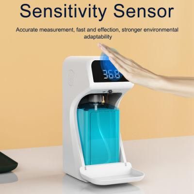 Touchless Automatic Soap Dispenser Standing Automatic Hand Sanitizer Dispenser F12 Temperature