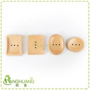 Beech Wood Bamboo Bar Soap Holder for Bathroom, Shower Handmade Natural Wood Soap Dish 017