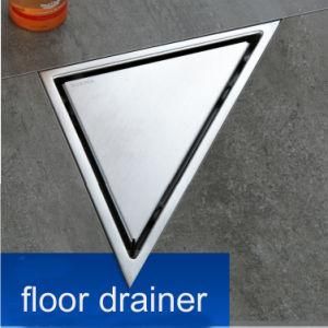 New Style Triangle Bathroom Stainless Steel Shower Floor Drain