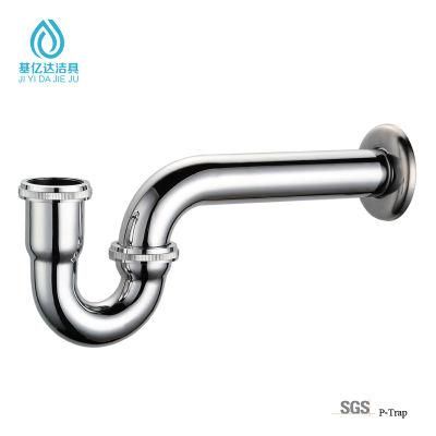Bathroom Kitchen Basin Waste Bottle Sink Pipe Stainless Steel Brass P Trap