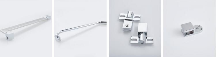 Zinc Alloy Base Pivot Hinge Accessories for Glass Shower Doors