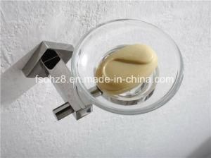 Stainless Steel Bathroom Accessory Single Soap Dish Holder (Ymt-2302)