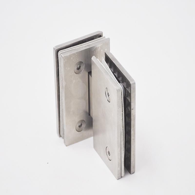 3h Inc High Quality Shower Door Hinge 304 Stainless Steel Sand Bathroom Glass Door Hinge