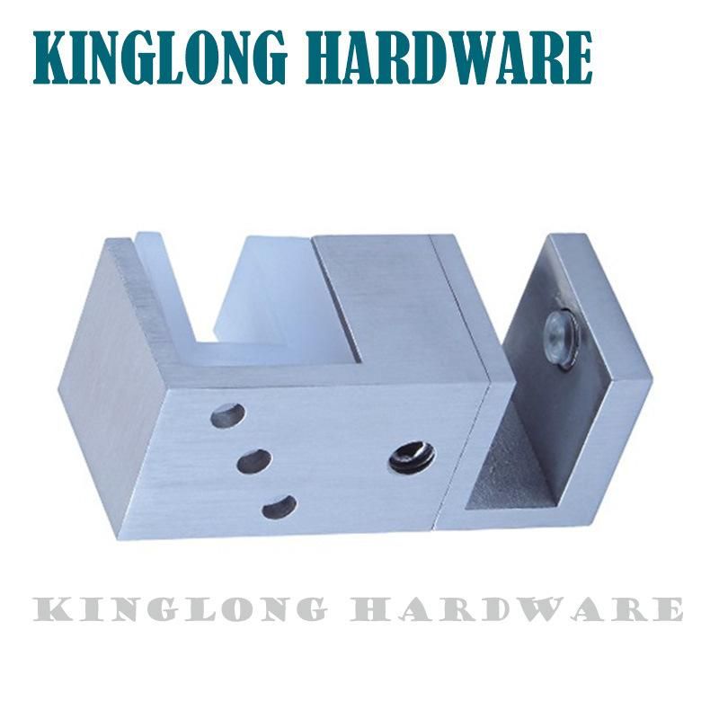 High Quality Bathroom Accessories Shower Rooms Sliding Square Tube Glass Shower Bar Connector