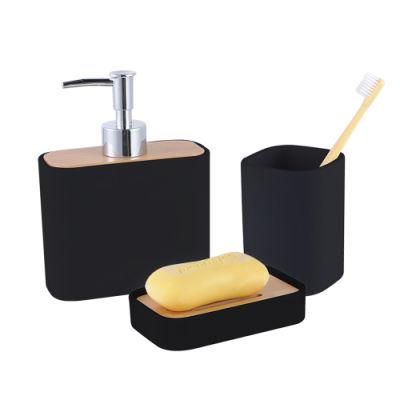 Wholesale High Class Durable Hotel 4 Piece Household Complete Accessory Multicolor Ceramic Bathroom Set