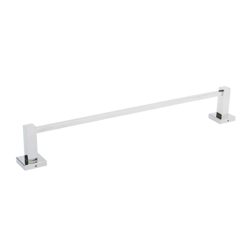 Stainless Steel 304 Big Round Base Single Towel Bar