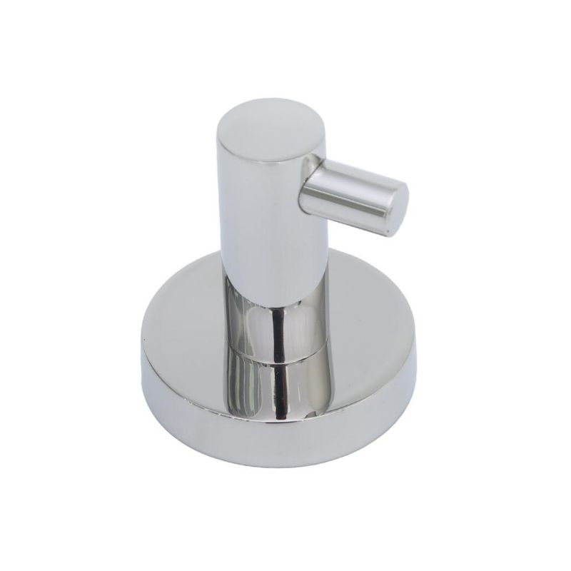 Stainless Steel 304 Big Round Base Single Robe Hook (06-1206)