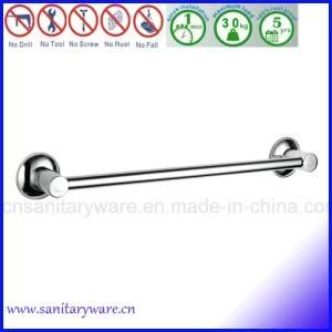 Over Door Chromed Towel Bar for Bathroom