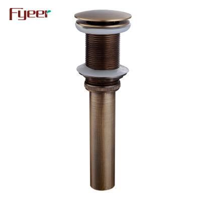 Fyeer Antique Pop up Drain Without Overflow