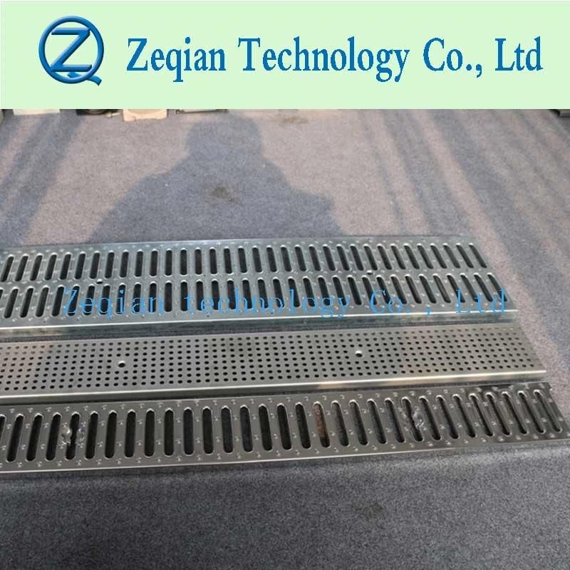 Stamping Trench Drain Cover with Polymer Shower Drain