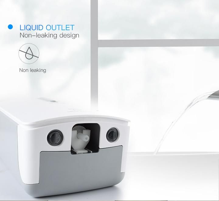 Hotel Bathroom Accessories Plastic Sensor Automatic Hand Sanitizer Foaming Dispenser