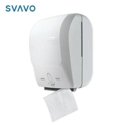 Svavo Electric Auto Cut Paper Towel Dispenser Paper Holder for Airport