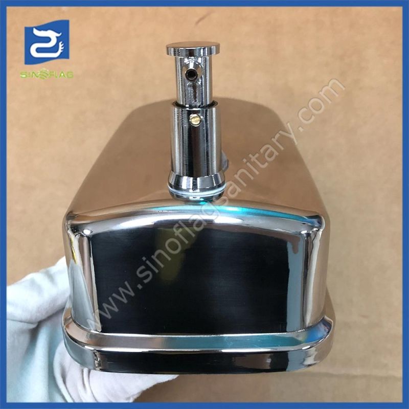 Wholesale 500ml Metal Sanitizer Dispenser Stainless Steel 304 Hand Soap Dispenser for Hotel