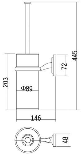 Big Sale Bathroom Accessories Stainless Steel Brush Holder