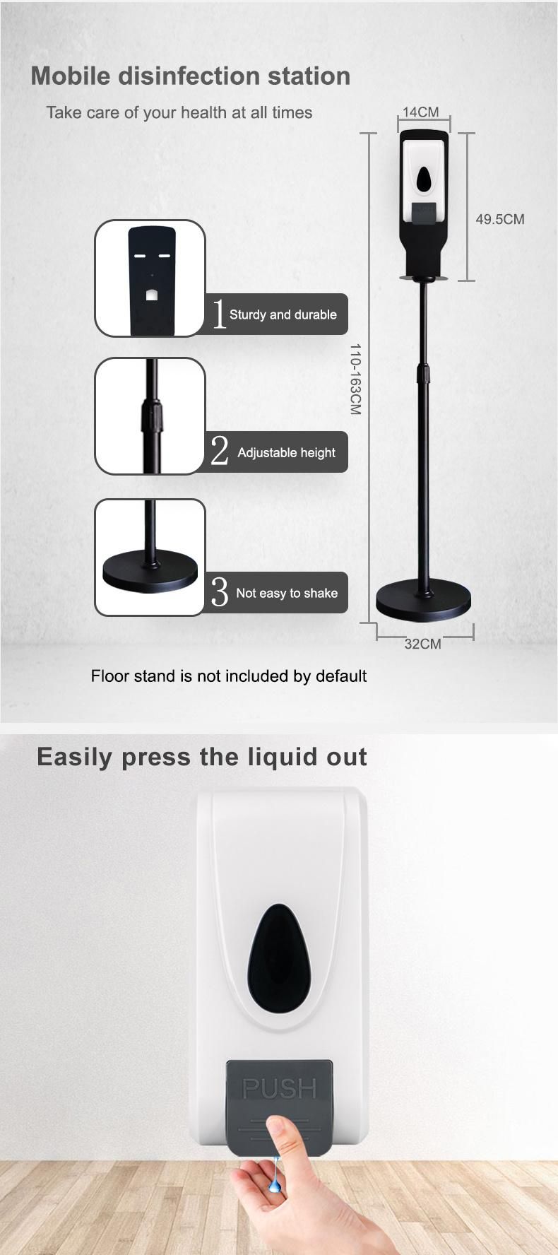 Saige 1000ml Hotel Manual Wall Mount Alcohol Spray Dispenser